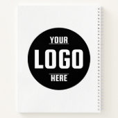 Cahier spiralé promotionnel d'entreprise avec logo (Dos)