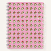 Cahier spiralé recouvert de chocolat blanc (Devant)