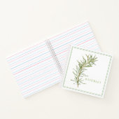 Cahier Spirale ROSEMARIN FRAIS 8.5x8.5 (Intérieur)