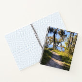 Cahier spiralé sentier au bord de la rivière (Intérieur)
