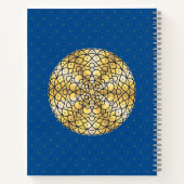 Cahier Spirale Soleil Céleste (Dos)