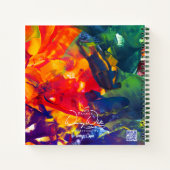 Cahier spiralé SPWW Psychedélique Spirale (Dos)