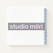 Cahier spiralé studio miiri (Dos)
