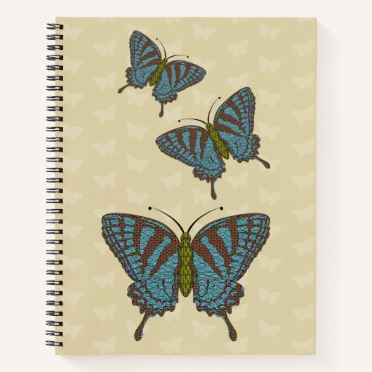 Cahier spiralé Swallowtail japonais (Devant)