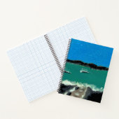 Cahier spiralé vue sur l'océan (Intérieur)