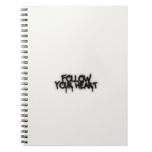 Cahier Suivez Votre Cœur (Devant)