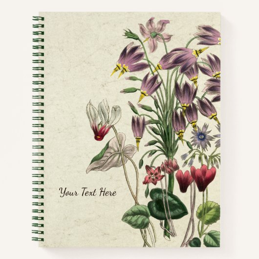 Cahier Symphonie Florale Enchantée (Devant)