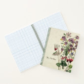 Cahier Symphonie Florale Enchantée (Intérieur)