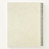 Cahier Symphonie Florale Enchantée (Dos)