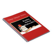 Cahier Tableau Noir de Rentrée Scolaire (Côté Droit)