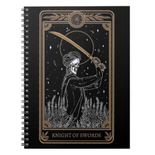 Cahier Tarot du Cavalier d'Épées   Journal d'Astro
