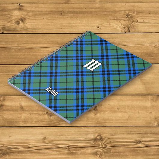 Cahier tartan Clan Keith
