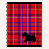 Cahier Terrier Écossais Cadeau (Devant)