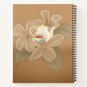 Cahier Thé et Feuilles de Thé (Dos)
