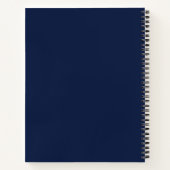 Cahier Tourbillon Galactique avec Nom Éditable (Dos)