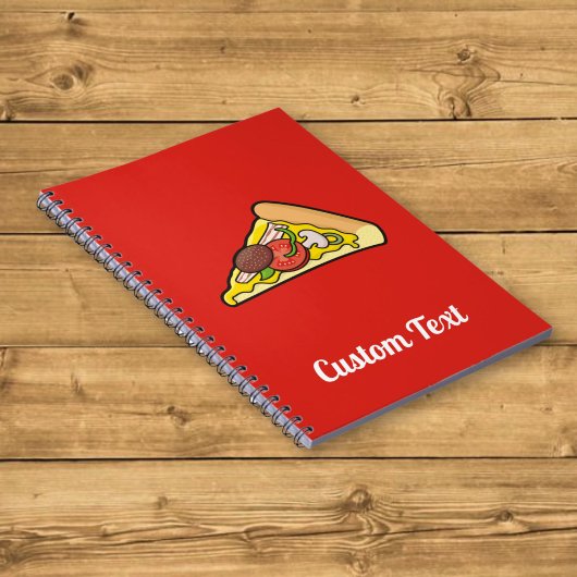 Cahier tranche de pizza