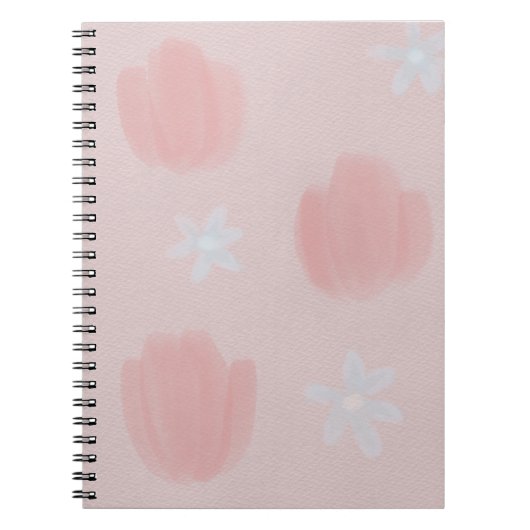 Cahier Tulipe Rose (Devant)