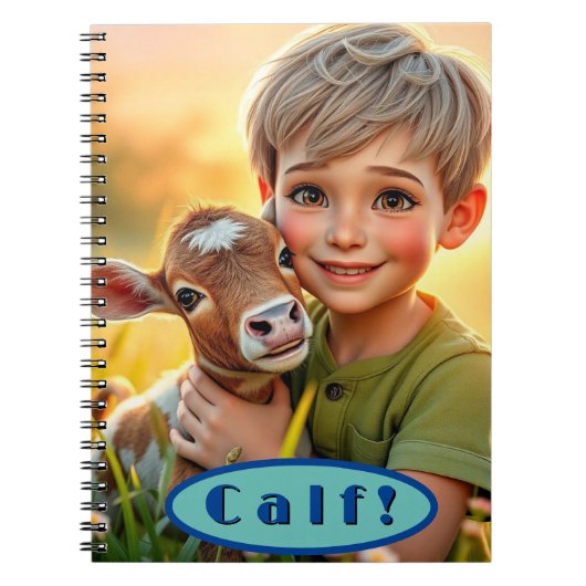 Cahier Veau Copains de la Ferme (Devant)