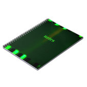 Cahier Vert Gothic Harlequin (Côté gauche)