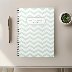Cahier Vert Menthe Moderne