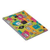 Cahier vibrant avec un design original et cool (Côté Droit)