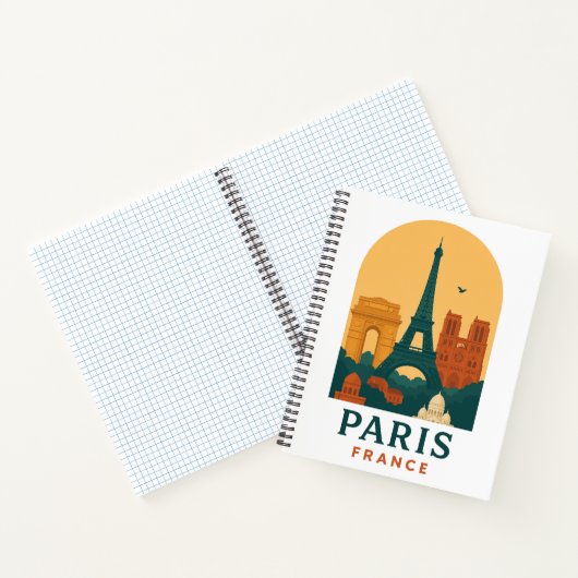 Cahier Vintage Paris – Conception de Cathédrale Fr (Intérieur)