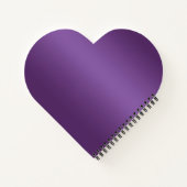 Cahier Violet Catherine Heart (Dos)