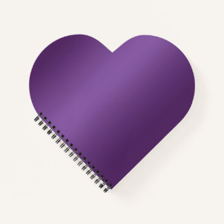 Cahier Violet Heart