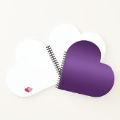 Cahier Violet Heart (Intérieur)