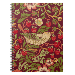Cahier William Morris Strawberry Thief