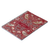 Cahier William Morris Strawberry Thief (Côté gauche)