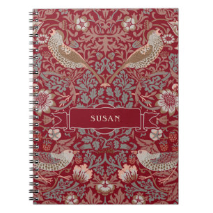 Cahier William Morris Strawberry Thief