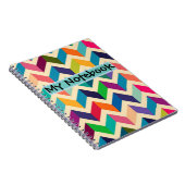 Cahier - Zigzag multicolore (Côté Droit)