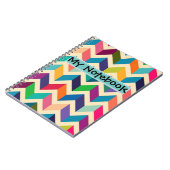 Cahier - Zigzag multicolore (Côté gauche)