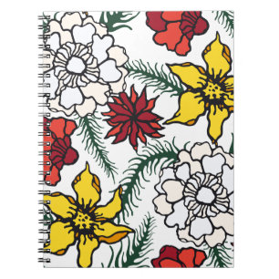 Cahiers à spirale Fleur pour les amoureux de la na