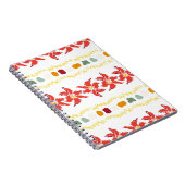 Cahiers à spirale Fleur pour penseurs créatifs (Côté Droit)