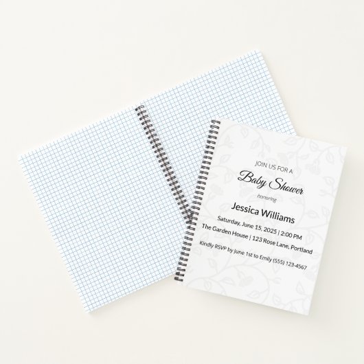 Cahiers à spirale | Papier quadrillé – Format poch (Intérieur)
