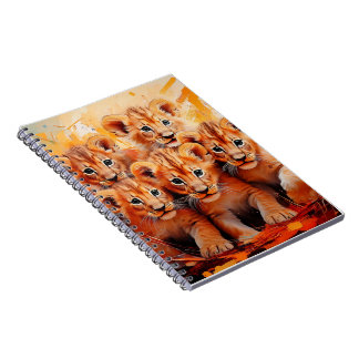 Cahiers - Cinq Lionceaux Illustrations