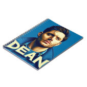 Cahiers Dean sur fond bleu (Côté gauche)
