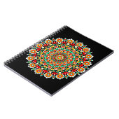 Cahiers Mandala Colorés Point Boho (Côté gauche)