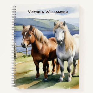 Cahiers Personnalisés de Poneys des Shetland Campa