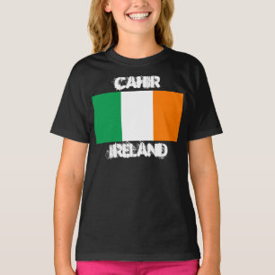Cahir, Ierland met Ierse vlag T-shirt