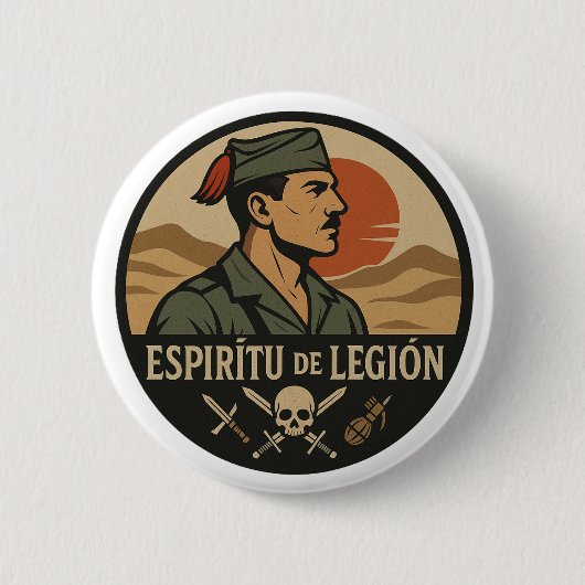 CAHPA RONDE BUTTON 5,7 CM (Voorkant)