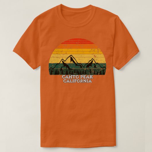 Cahto Peak California T-shirt (Design voorkant)