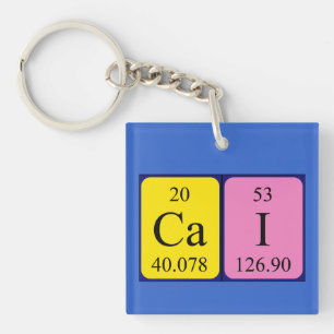 Cai Periodieke lijstnaamsleutelwoord Sleutelhanger