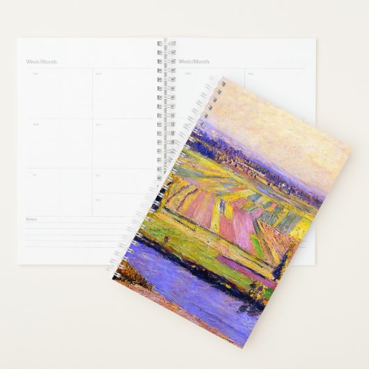 Caillebotte La Plaine de Gennevilliers Planner (Display)
