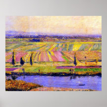 Caillebotte La Plaine de Gennevilliers