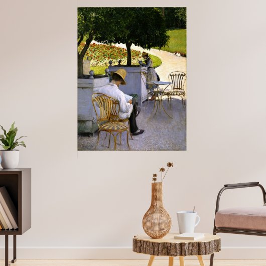 Caillebotte - Les Orangers Poster (Woonkamer 3)