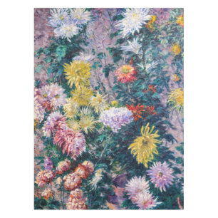 Caillebotte - Witte en Gele Chrysanten Tafelkleed