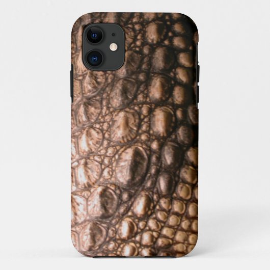 Caiman Crocodile peau Reptile iPhone 5 Coque (Dos)